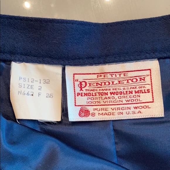 Women’s Vintage Pendleton Woolen Mills Suit NWOT - Picture 7 of 8